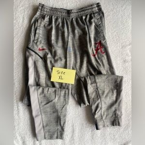 XL University of Alabama Grey Jogger Sweatpants